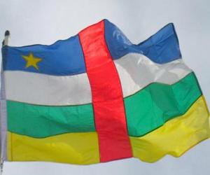 Puzzle Σημαία της Κεντροαφρικανικής Δημοκρατίας